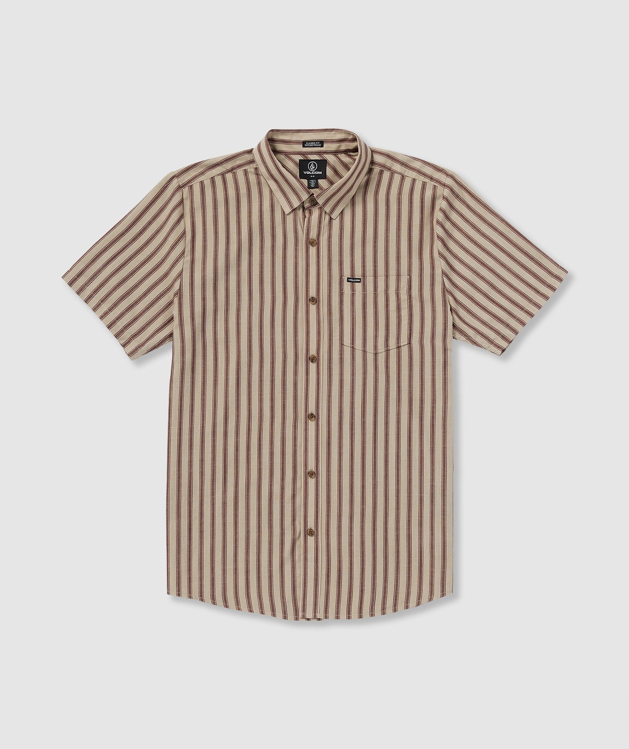 Arvostripe Woven Short Sleeve Shirt