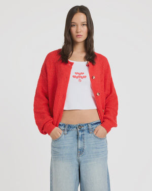 Womens Beach Please Cardigan