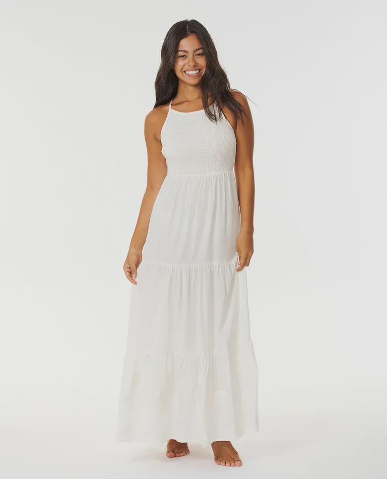 Pacific Dreams Embroidered Midi Dress