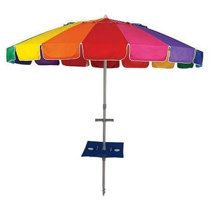 Rainbow 240cm Umbrella with Pole Table
