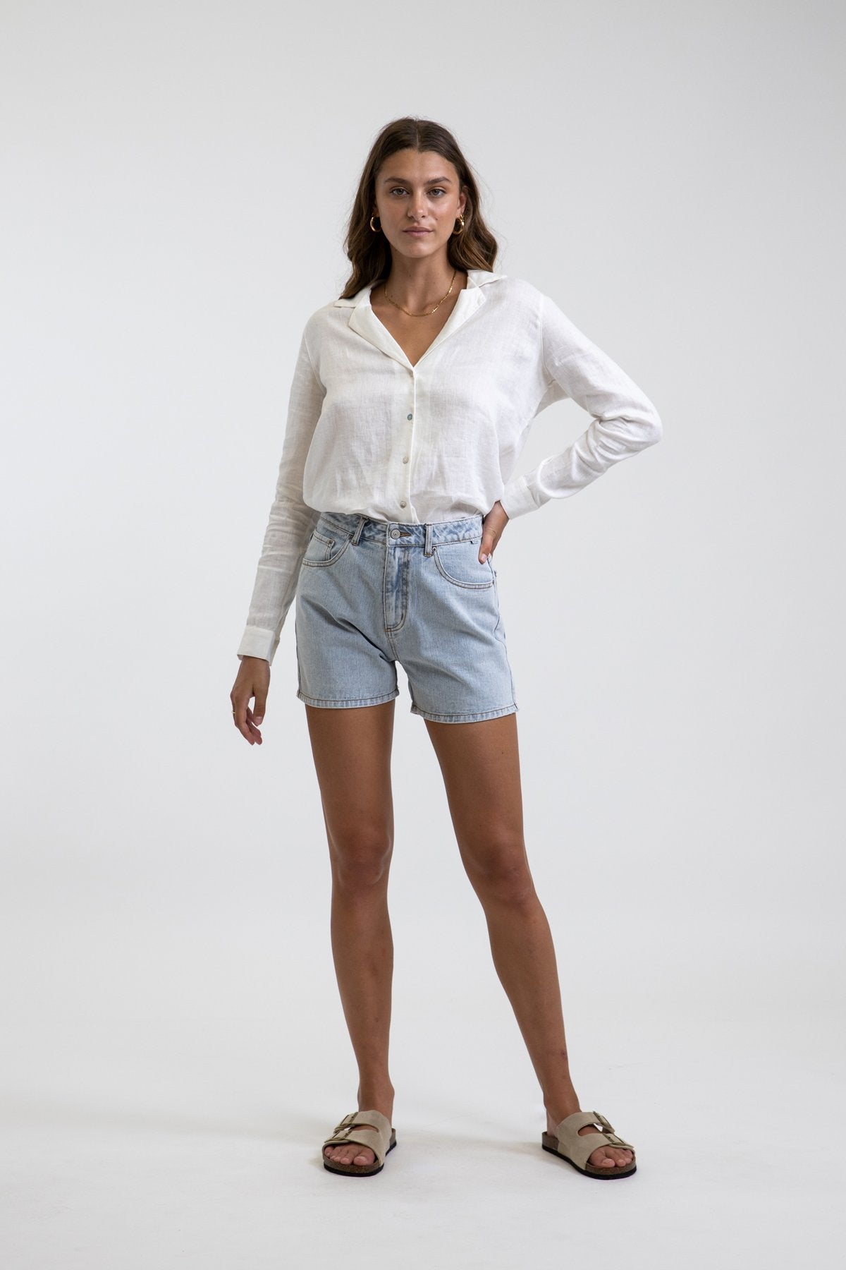Classic A Line Denim Short