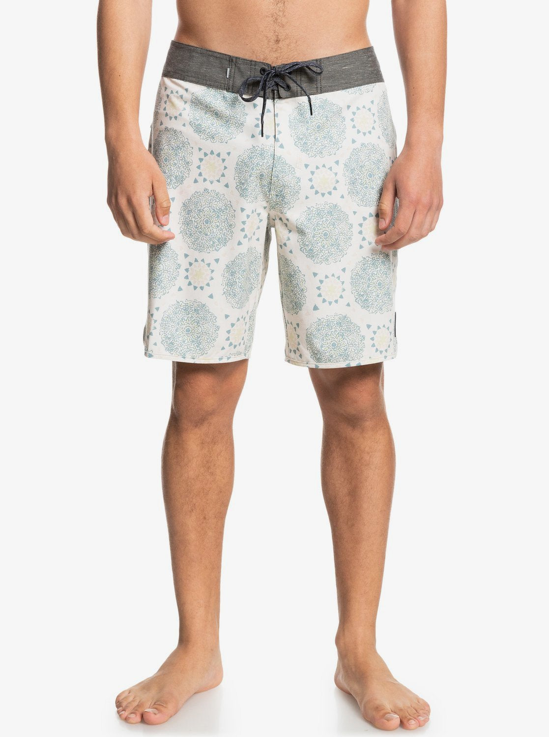 Mens HEMPSTRETCH Scallop 19" Boardshorts