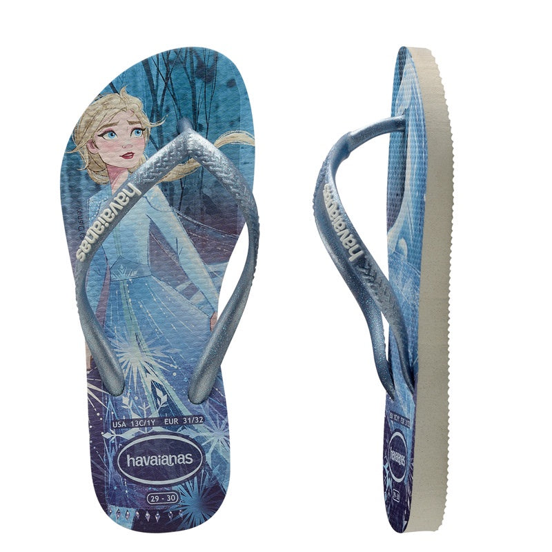 Toddler Slim Frozen White/Snow Flakes