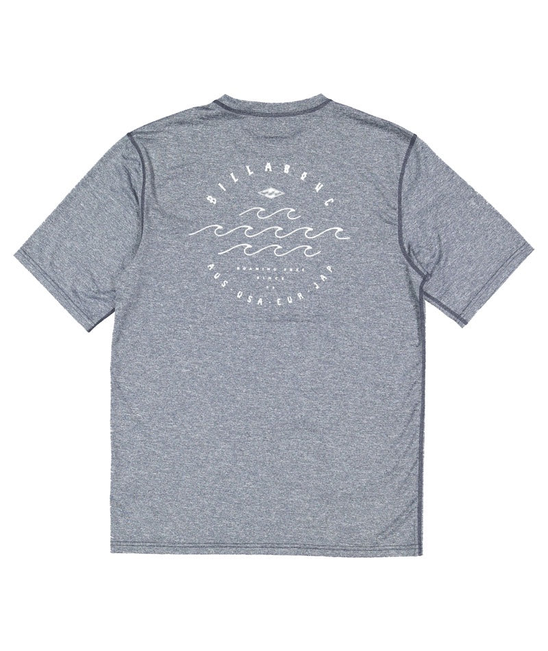 Boys Wavey Davey LF SS Rash Vest