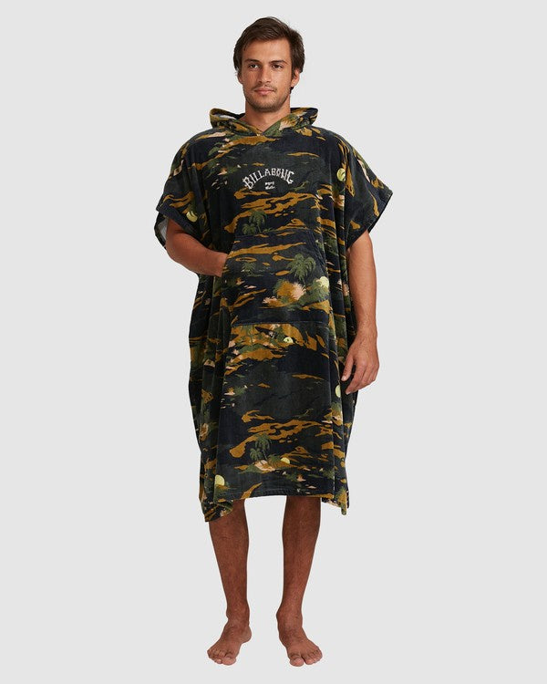 Mens Hooded Poncho