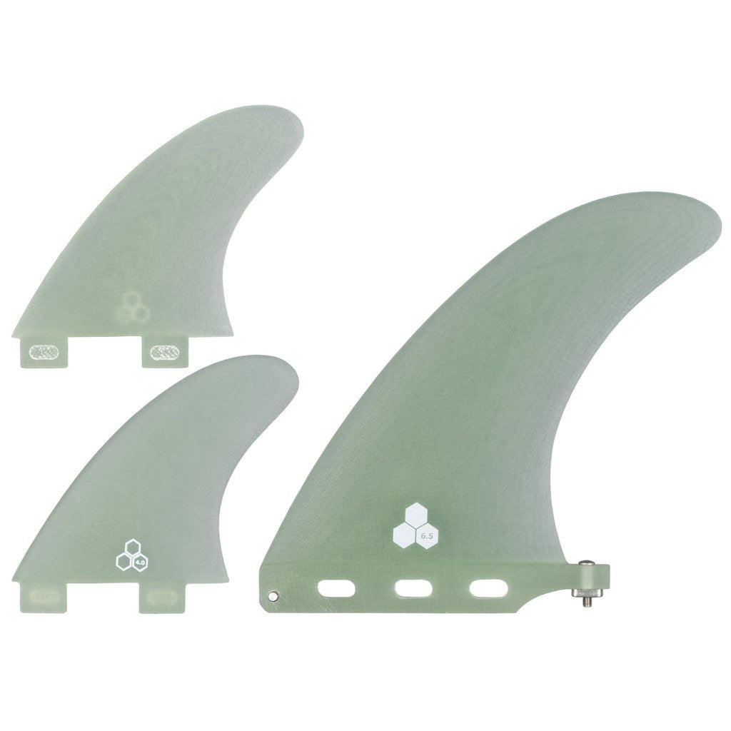 CI Mid 2+1 Fin Set - 6.5"