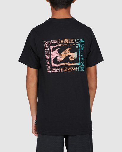 Boys Crayon Wave Tee