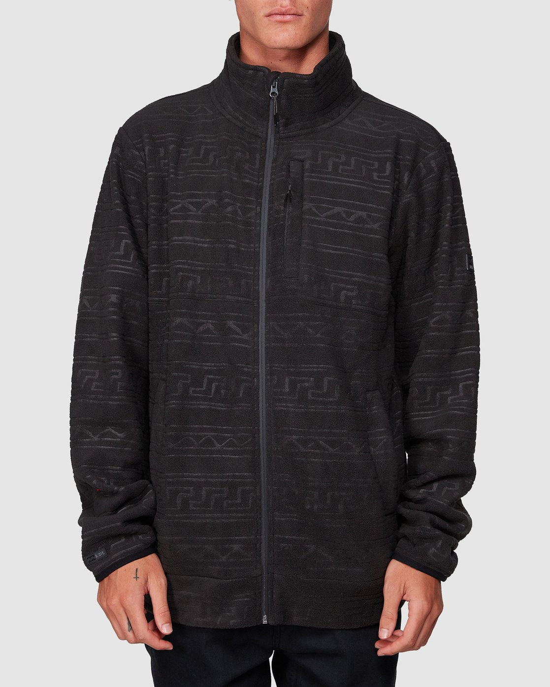 Boundary Pressed Zip Thru