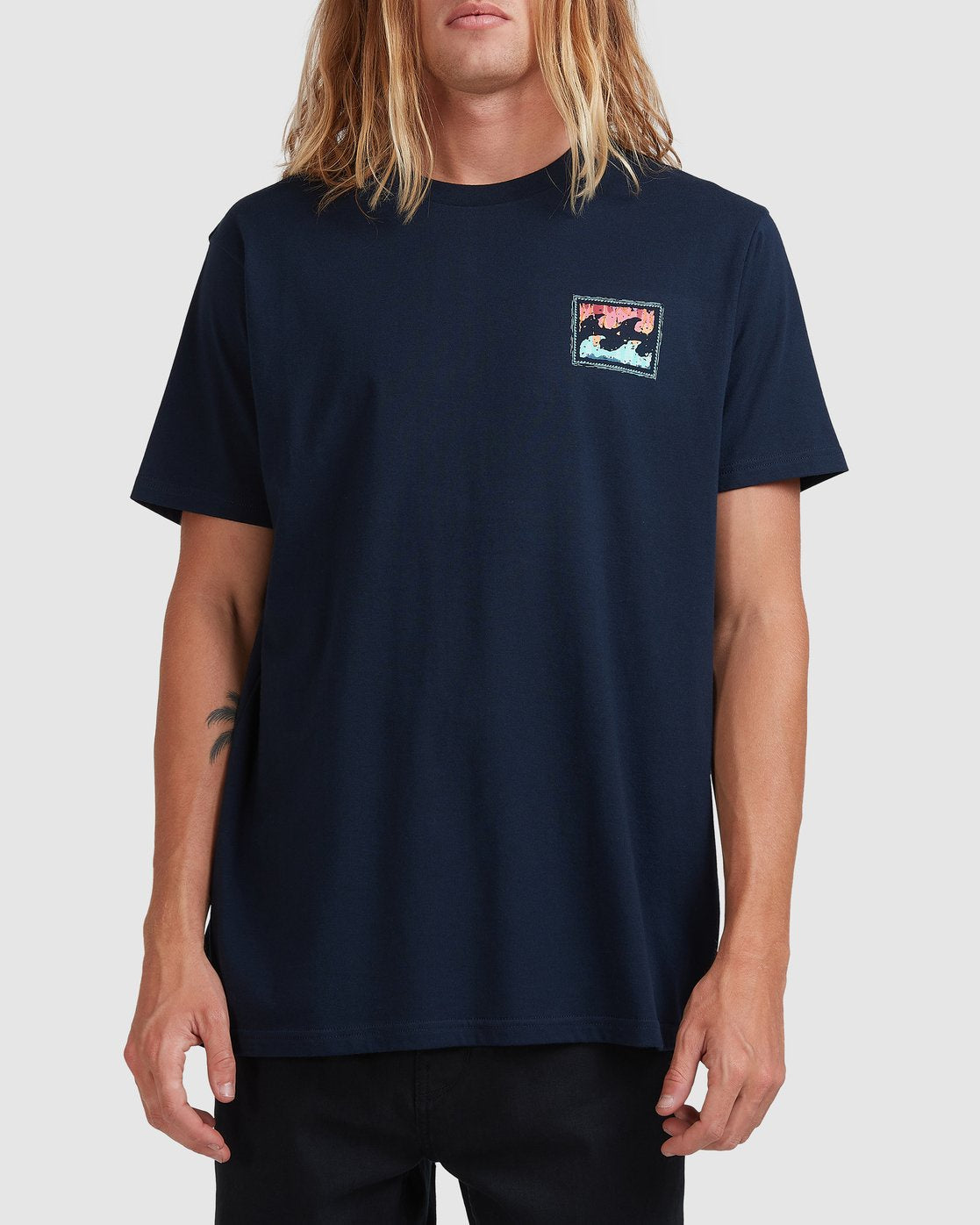 Crayon Wave Short Sleeve Tee