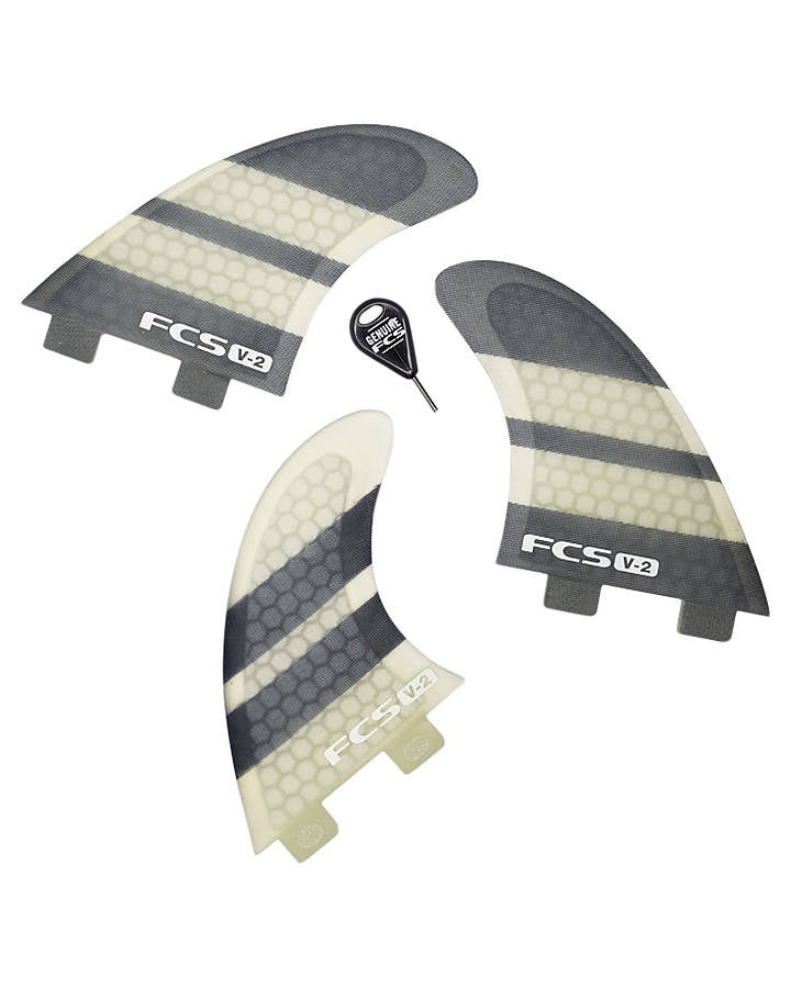 V2 Pc Medium Tri Fin Set