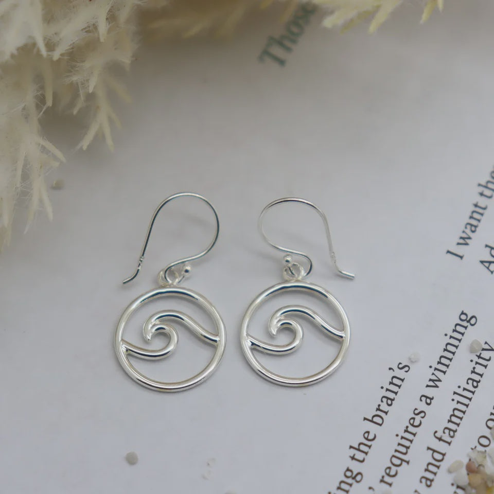 Open Wave Earrings