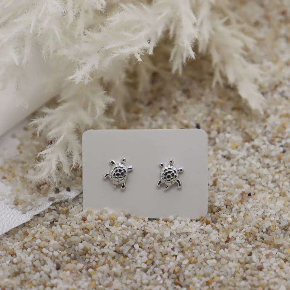 Sea Turtle Stud Earrings