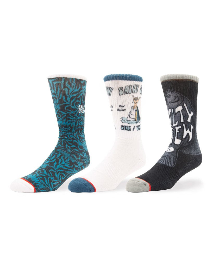 Pescado 3 pack socks