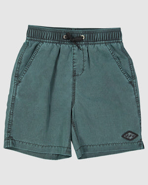 Boys 0-7 All Day Overdye Layback Boardshorts 13"