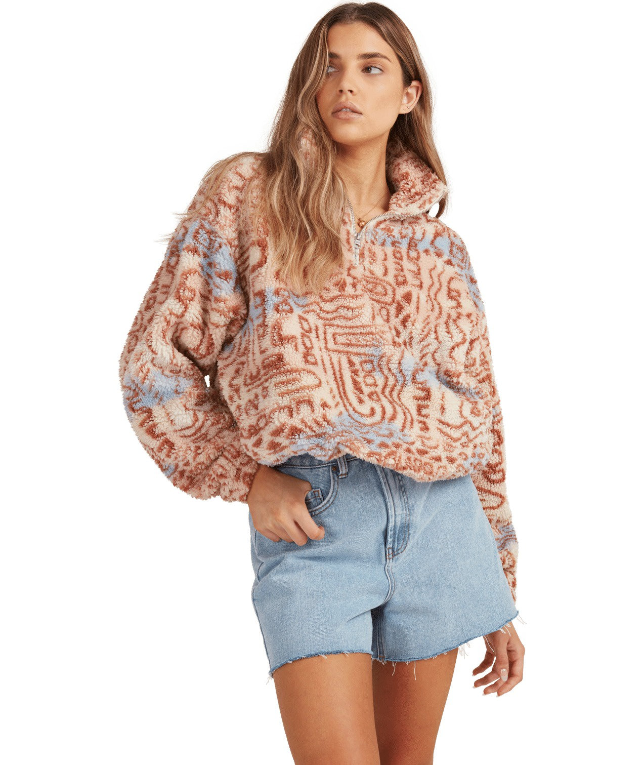 Catchup Half Zip Crew