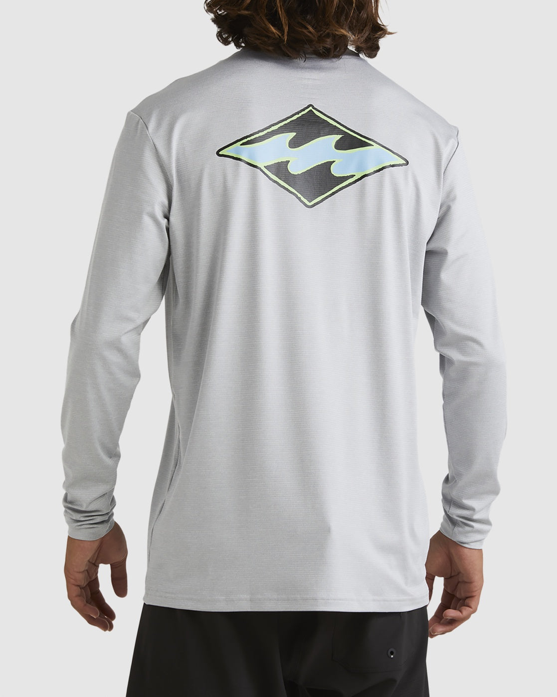 Diamond Shoreline - Long Sleeve UPF 50 Surf T-Shirt for Men