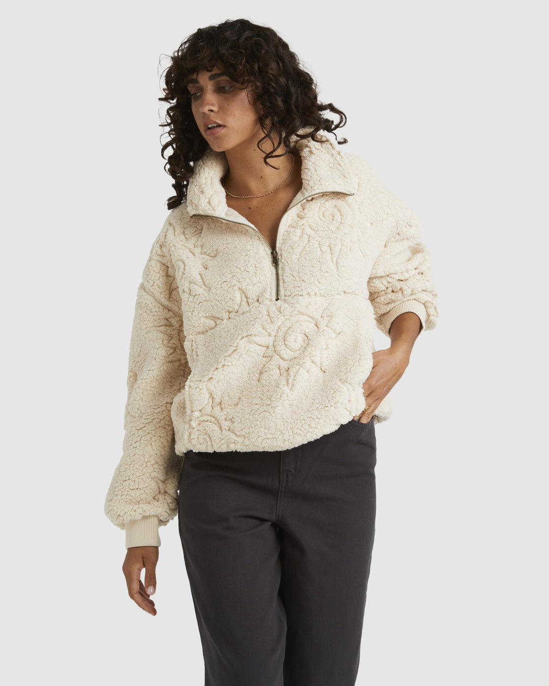 Star Sun Half Zip Fleece