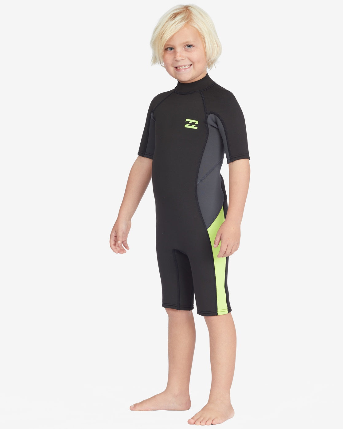 Boys 0-7 202 Absolute Back Zip Springsuit
