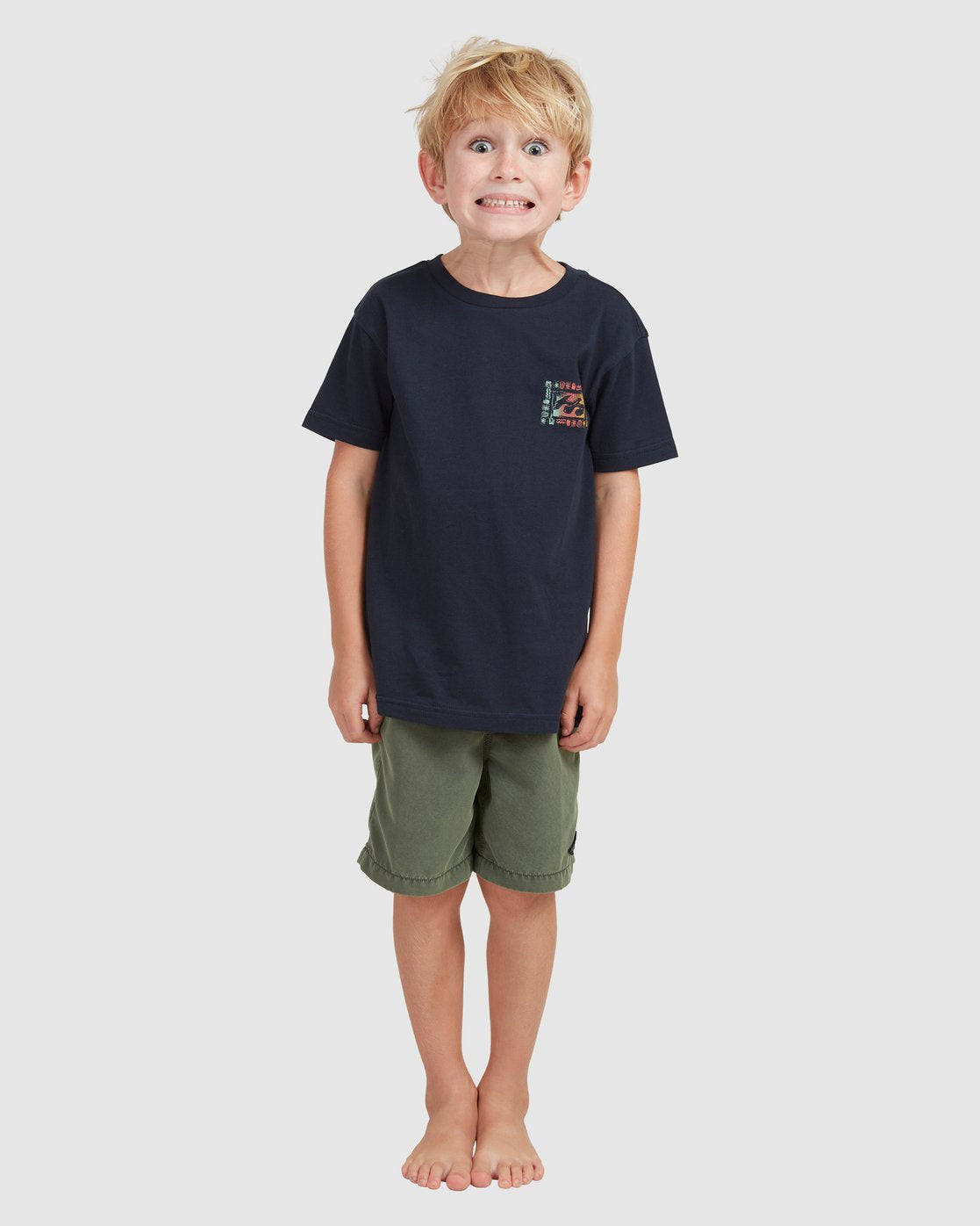 Boys 0-7 Crayon Wave T-Shirt