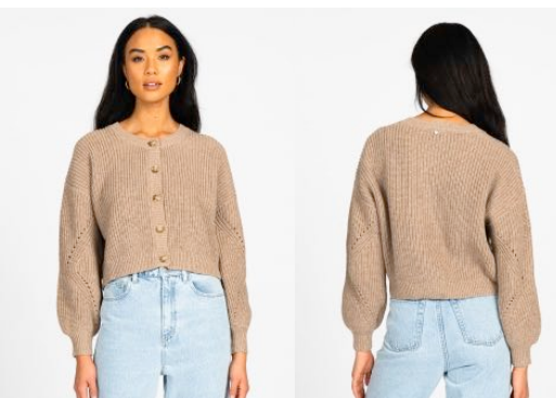 Caspian Skimmer Cardigan Knit