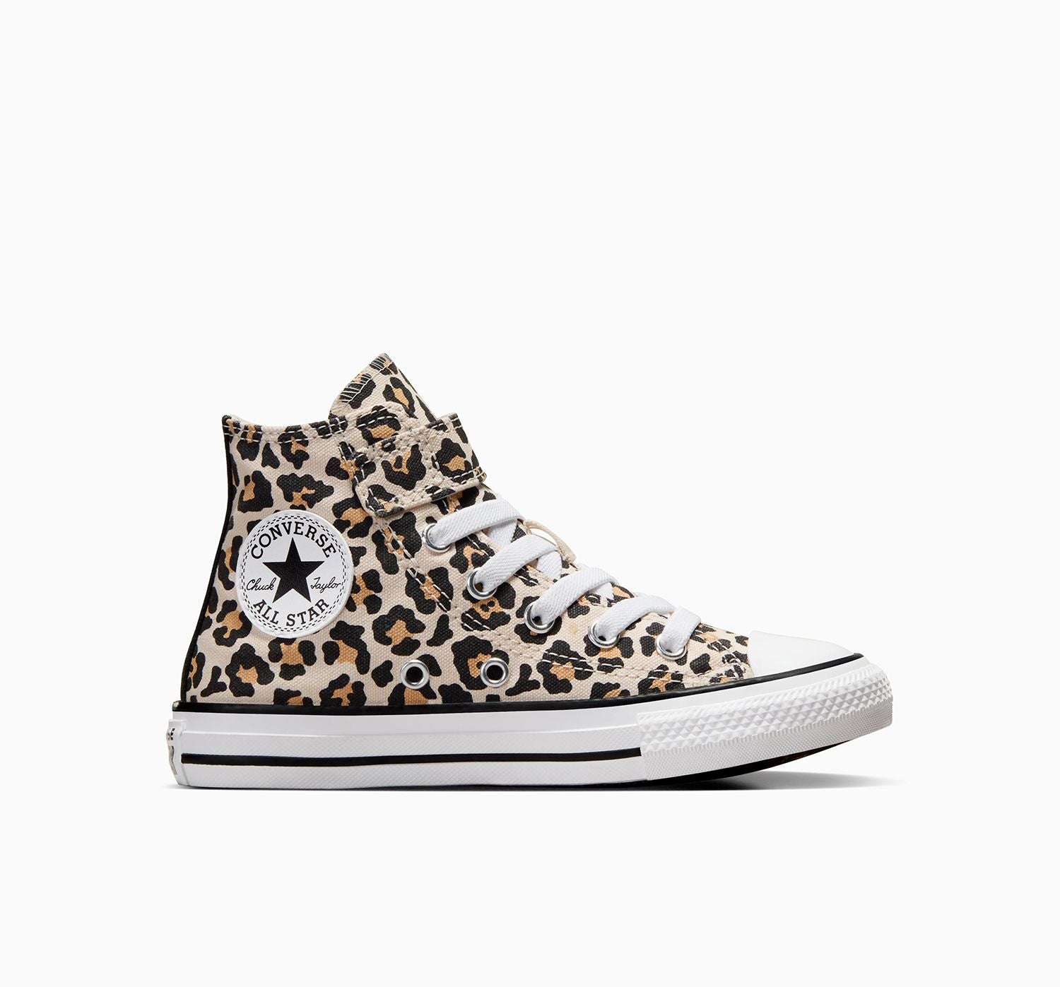 Chuck Taylor All Star Easy On 1V Leopard Love Junior High Top