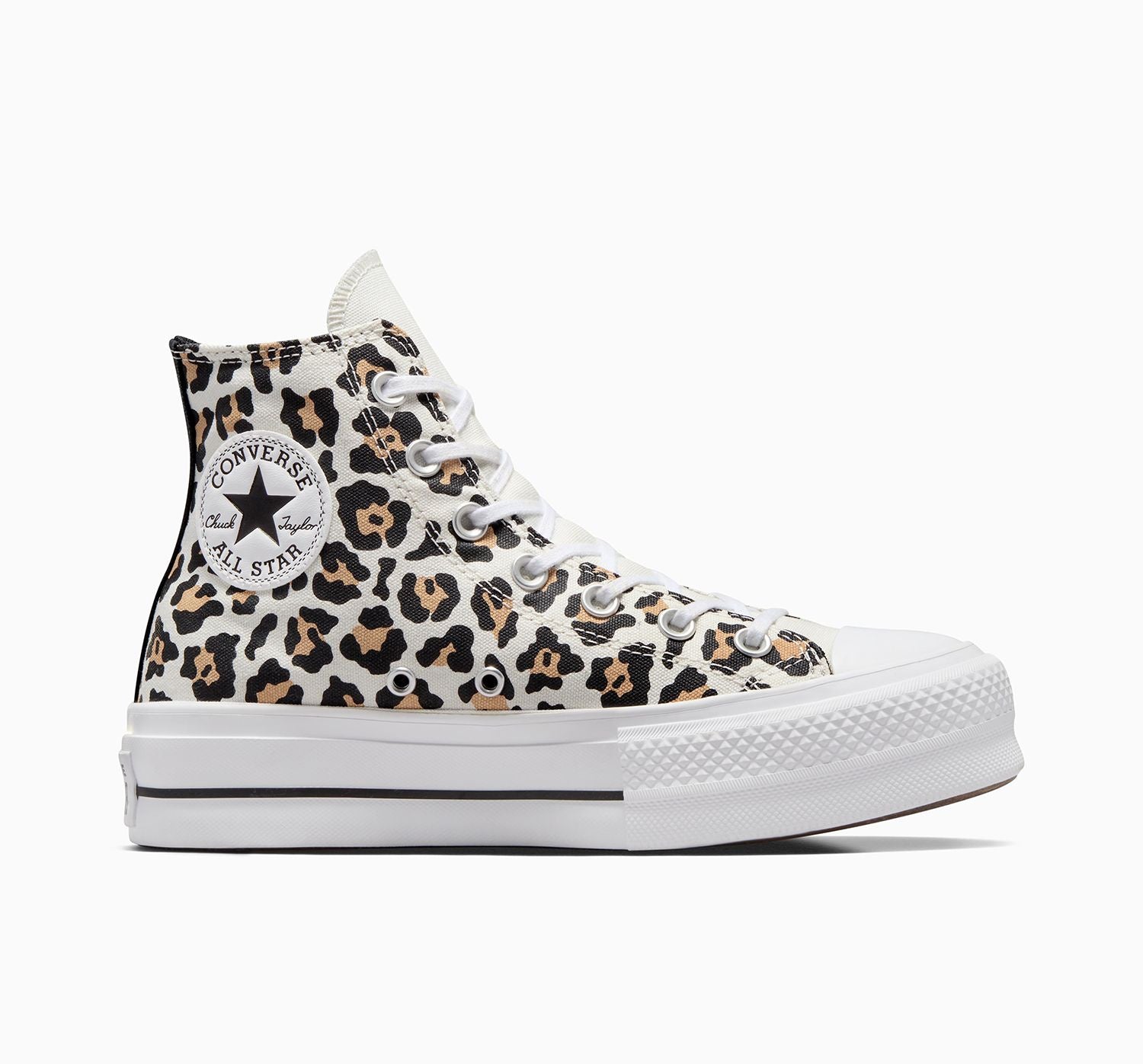 Womens Converse Chuck Taylor All Star Lift Leopard Love High Top