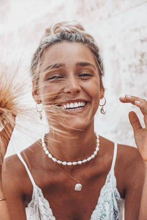 Cleopatra Pearl Necklace