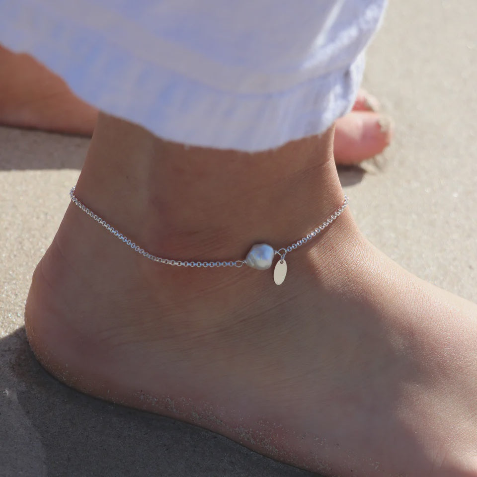 Emily Pearl Anklet