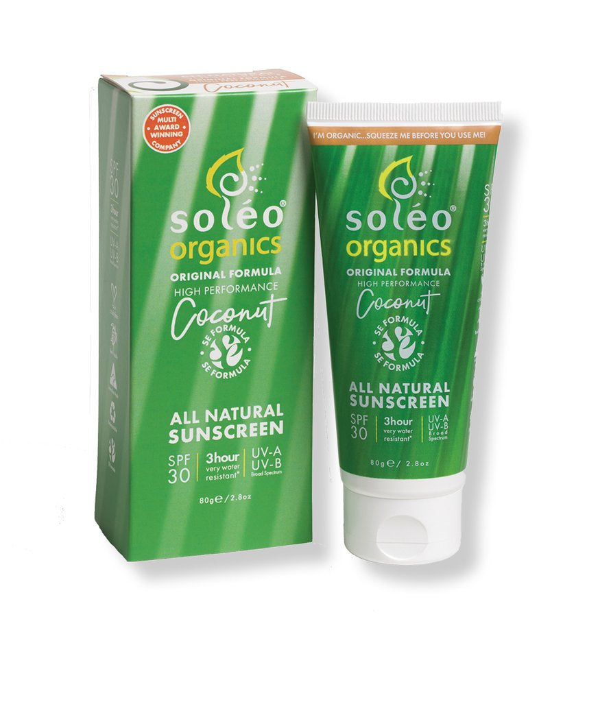 Soleo Organics High Performance Coconut Sunscreen