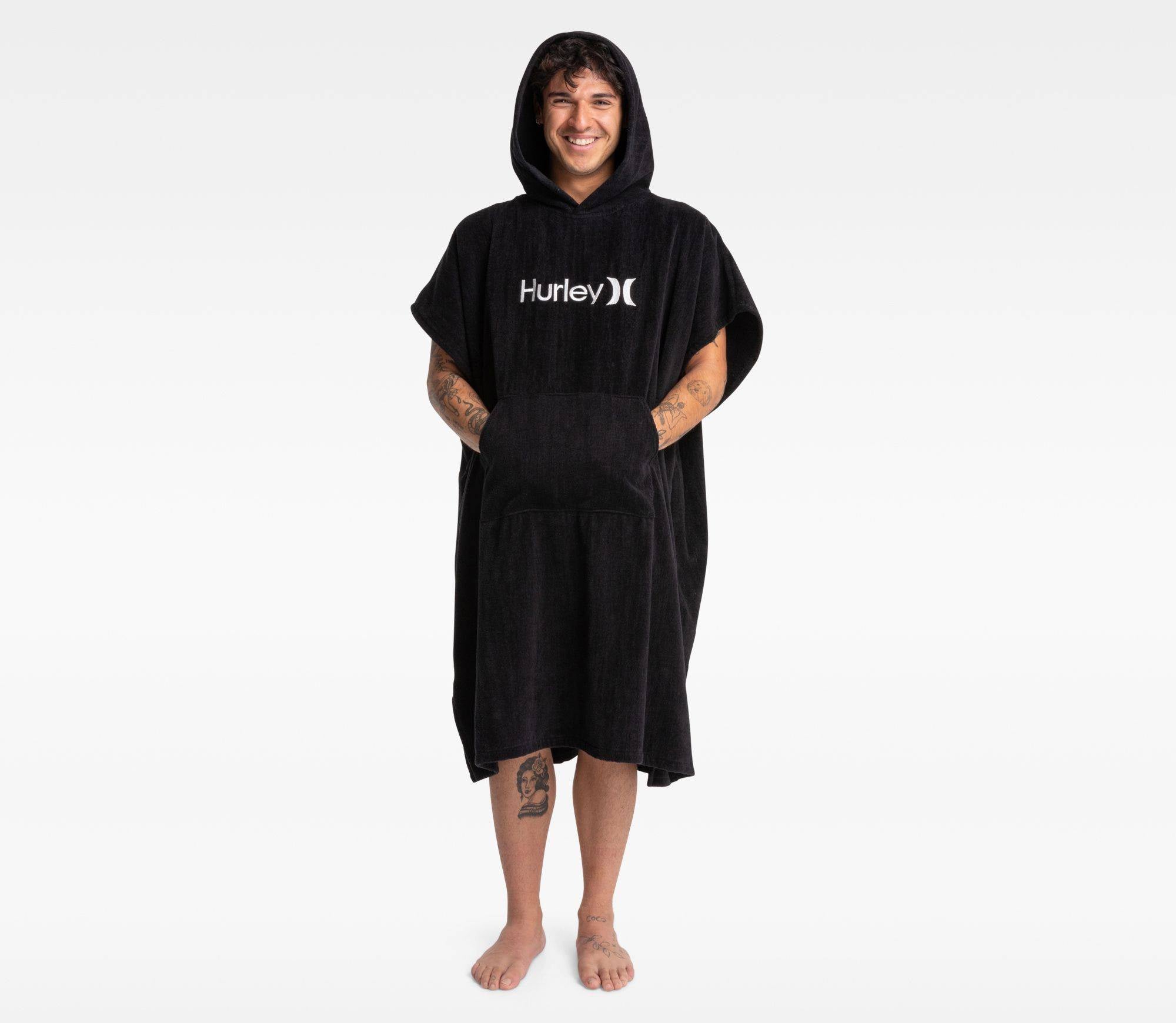 One And Only Hurley Mens Hooded Towel