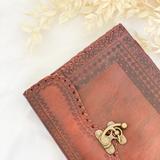 Dahlia Leather Journal