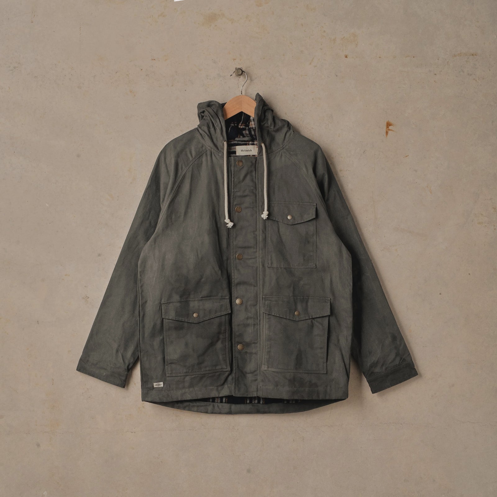 Waxed Wilderness Anorak