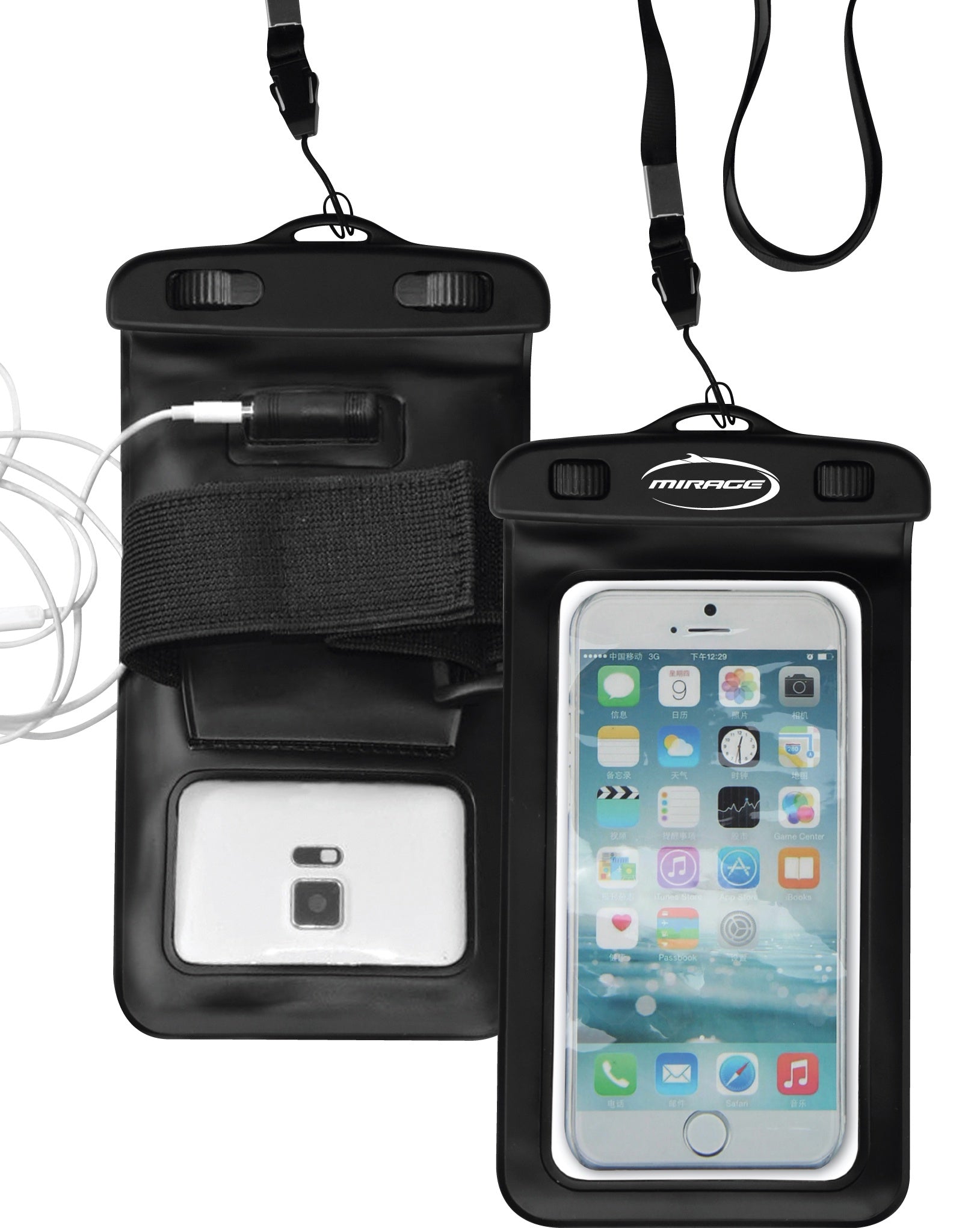 Waterproof Phone Pack With Earpiece & Armband