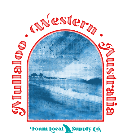 Mullaloo Retro Half Tone SS Tee - Mens