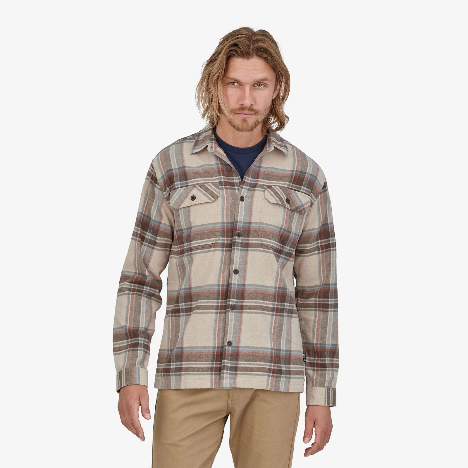 M's L/S Organic Cotton MW Fjord Flannel Shirt