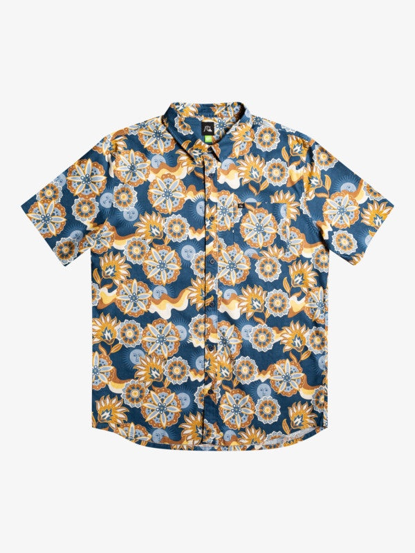 Mens Cosmic Drifter Stretch Short Sleeve Shirt