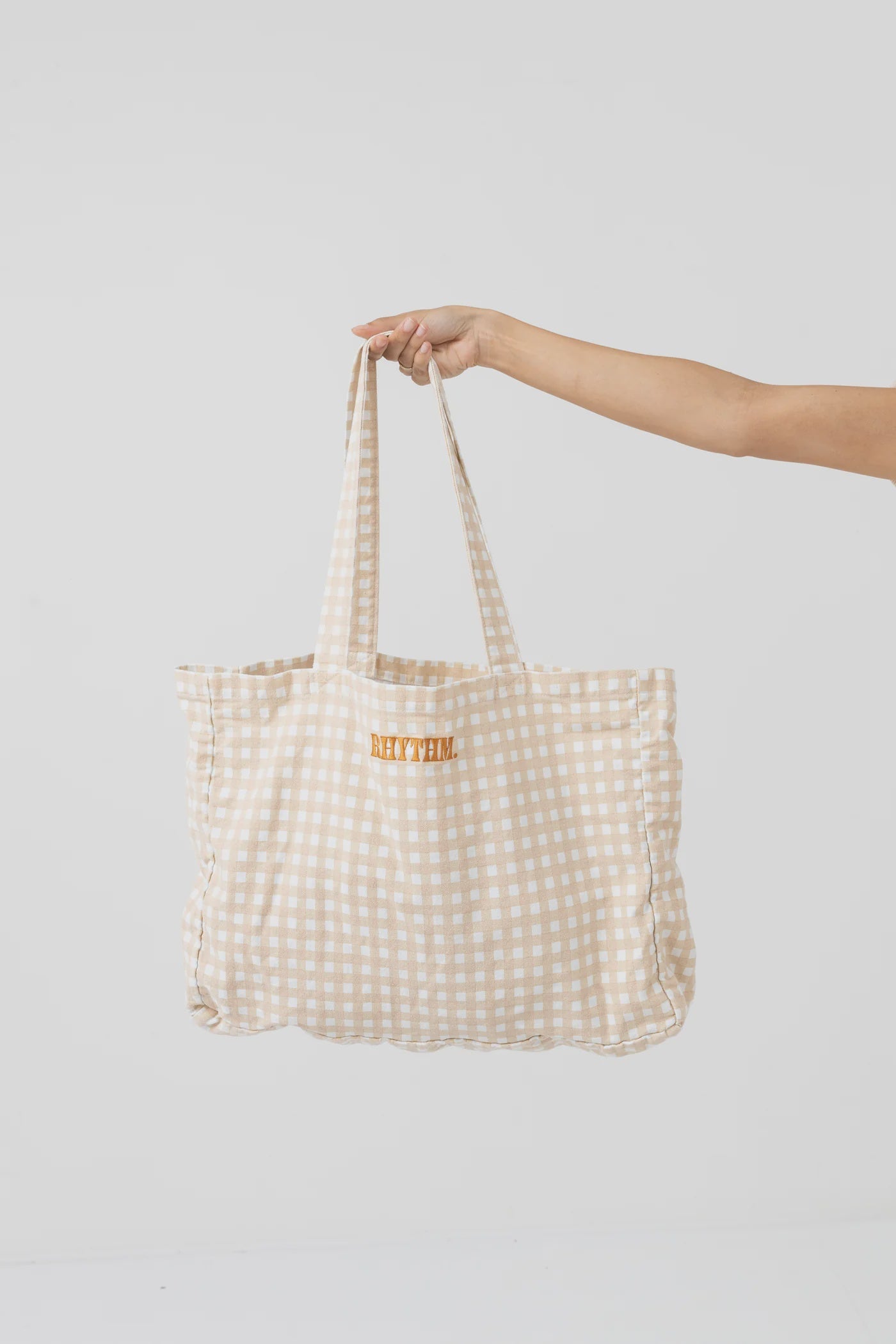 Lola Check Tote Bag
