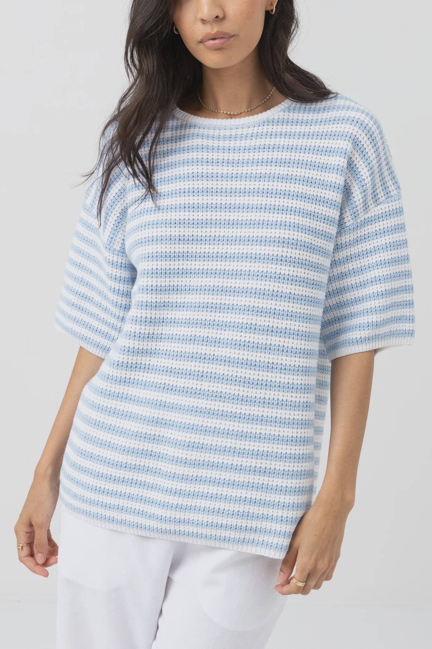 Corsica Knit Oversized Tee