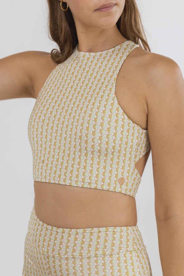 Virgo Cross Back Top