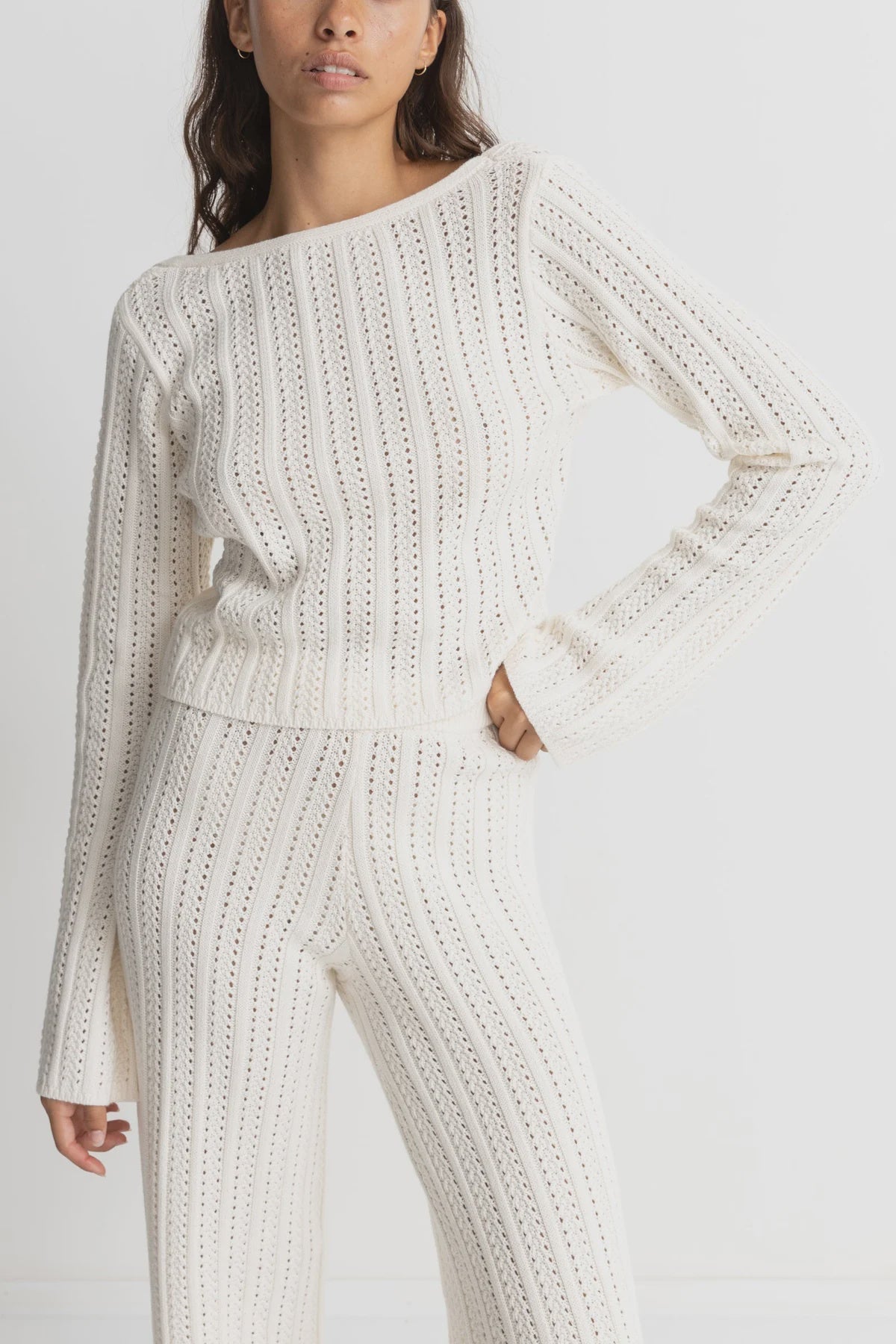 Charlize Knit Long Sleeve Top