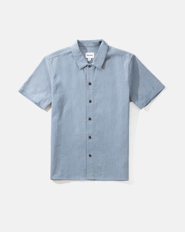 Textured Linen SS Shirt - Hollow Surf Shop