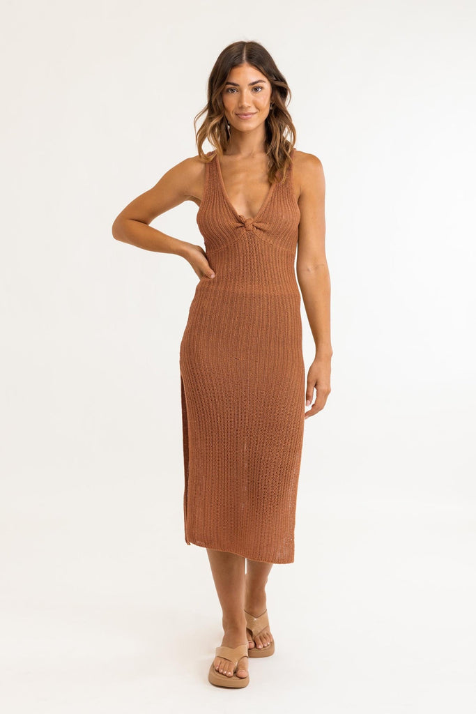 Desert Knit Midi Dress - Hollow Surf Shop Desert Knit Midi Dress - Hollow Surf Shop