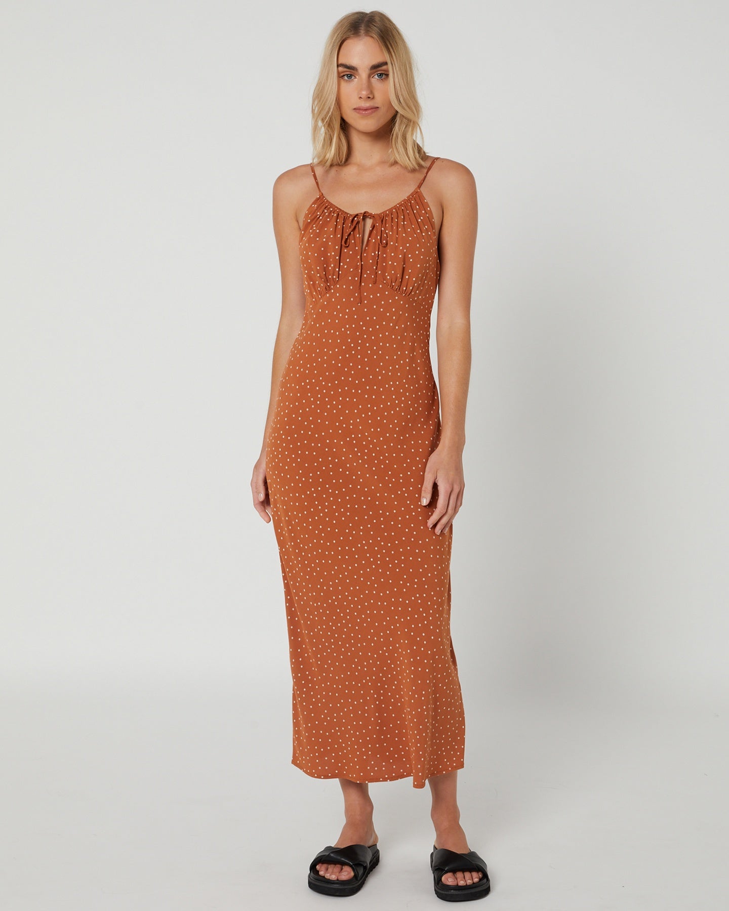 Dreamer Spot Midi Dress