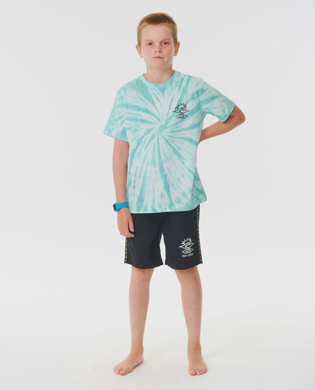Shred Rock Tie Dye Tee - Boys (8-16 years)