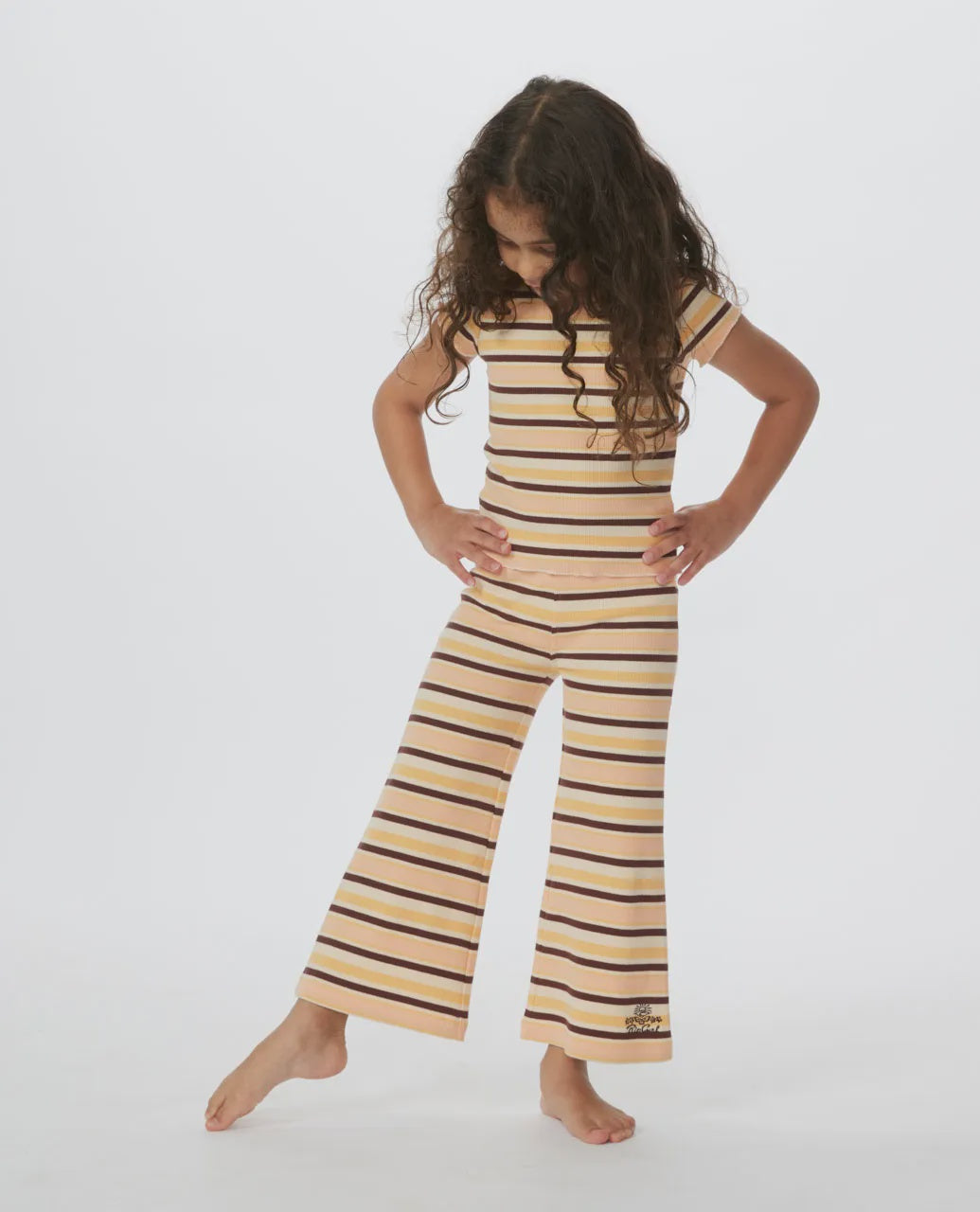 Crystal Stripe Bell Pant - Girls (1-8 years)