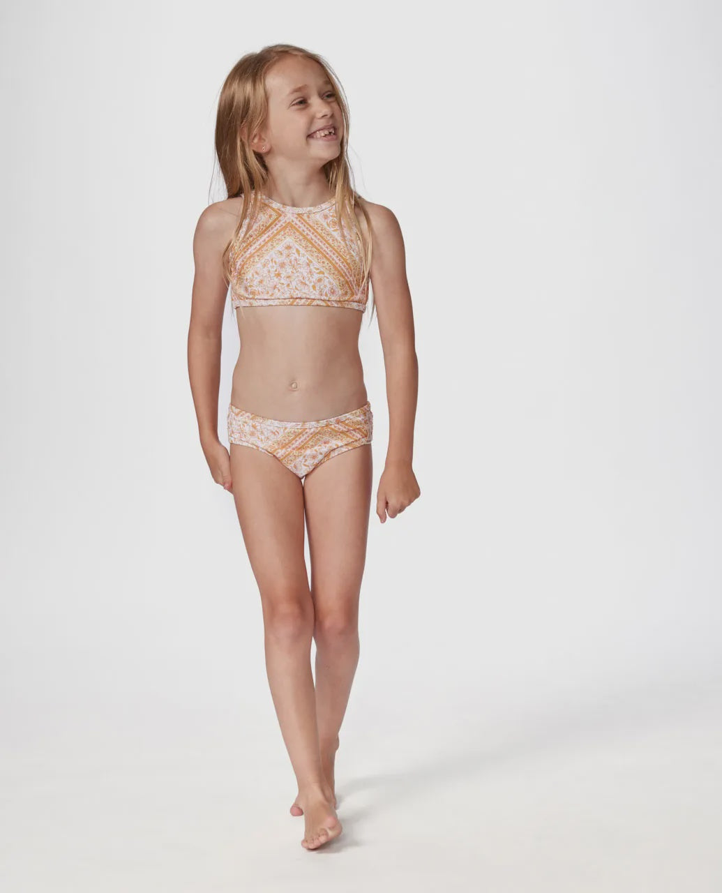 Moonflower Tides BIkini Set - Girls (1-8 years)