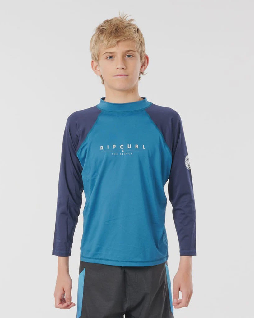 Boys Shockwaves L/S UV Rashvest