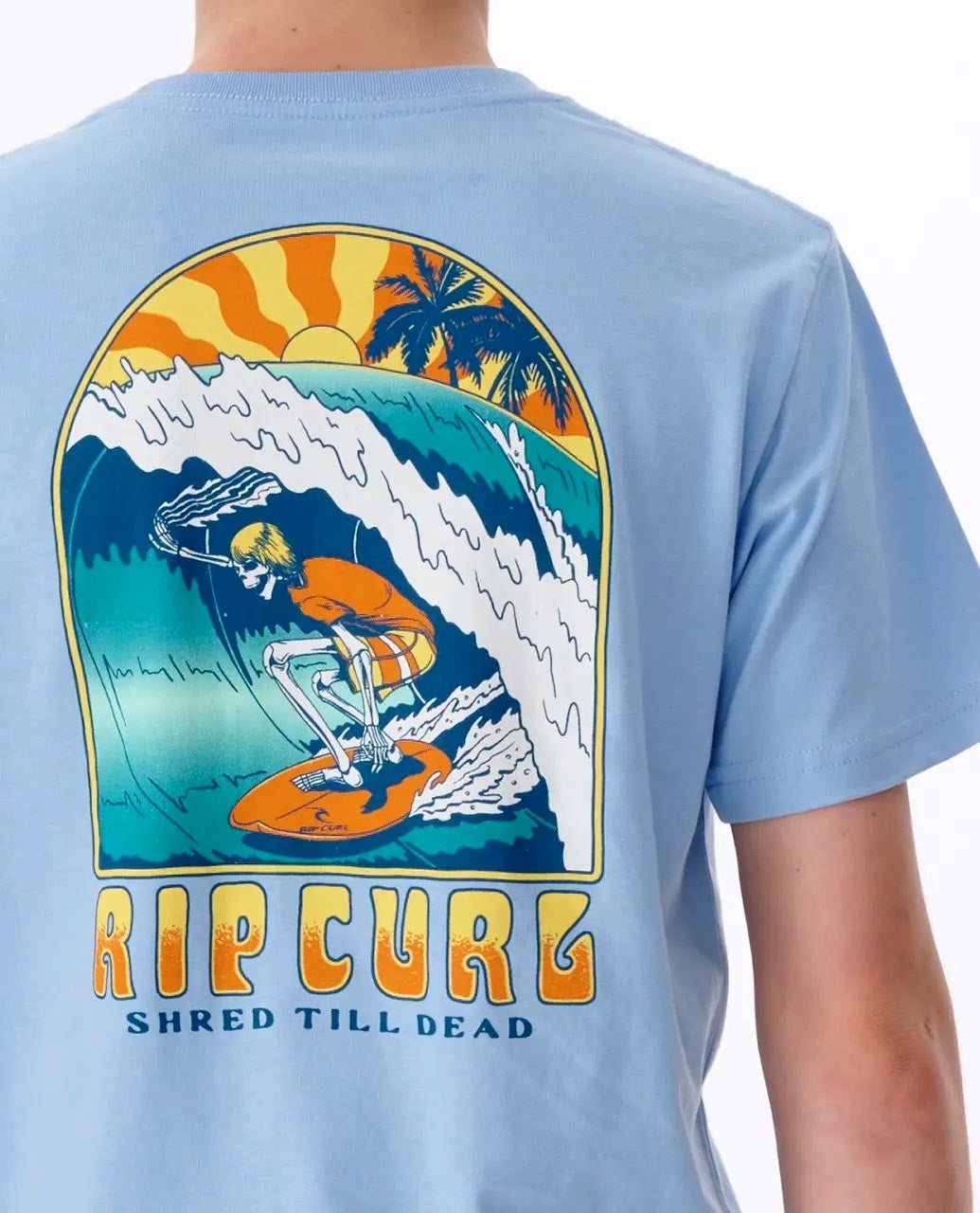 Skull Surfer Tee - Boys (8-16 Years)