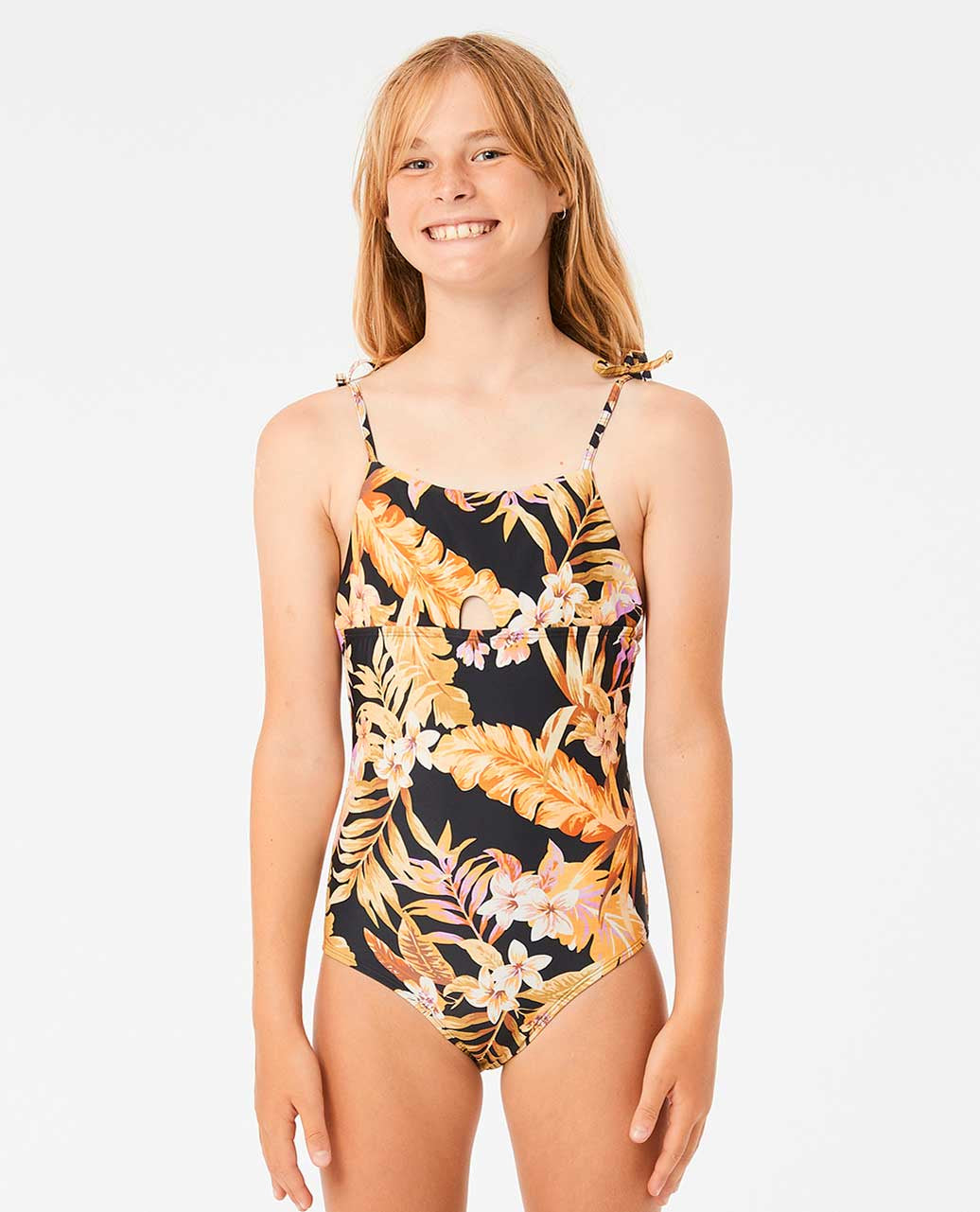 Sunday Swell One-Piece - Girls