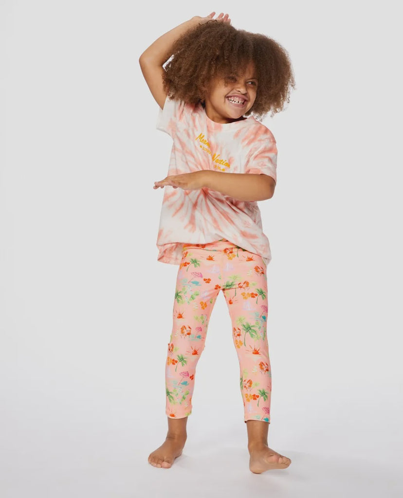 Vacation Club Legging - Girl's (1-8 years) - Hollow Surf Shop